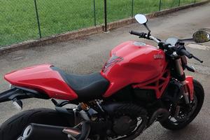 ducati monster 821 red