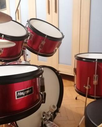 Batteria Acustica Junior Hayman HM-50 completa