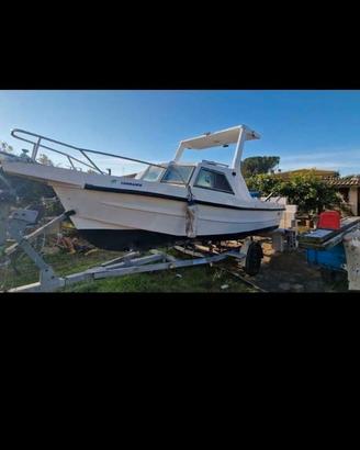 Pilotina semi cabinata 6 mt