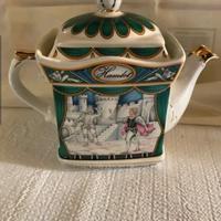 Teiera Sadler da collezione Vintage dipinta a mano