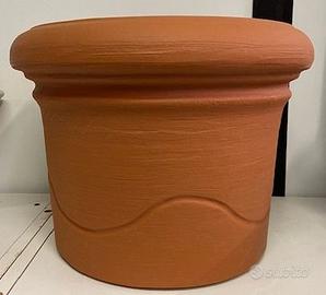 SET 10 VASI IN RESINA CILINDRO DN 50 H 37