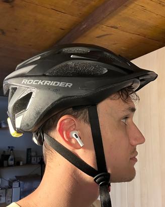 Casco bici Rockrider ST500 nero 59-61 cm