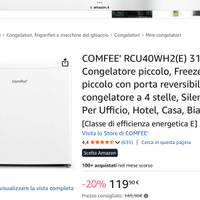 Congelatore piccolo