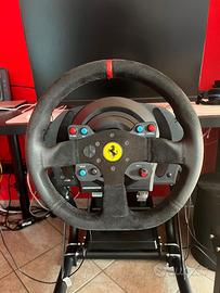 Volante thrunstmaster t300 con volante da rally