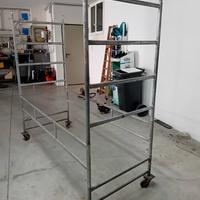 carrello snodabile pittore lavori edilizia