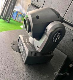 Luci Dmx mini spot teste mobile + centralina Dmx