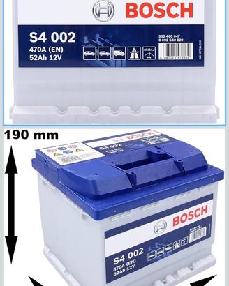 batteria nuova mai utilizzata