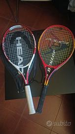 Racchette tennis usate Head Nano Titanium e Dunlop