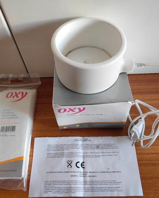 Scaldacera  Oxy + strisce depilatorie