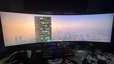 Monitor 49 pollici quasi nuovo