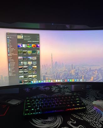 Monitor 49 pollici quasi nuovo