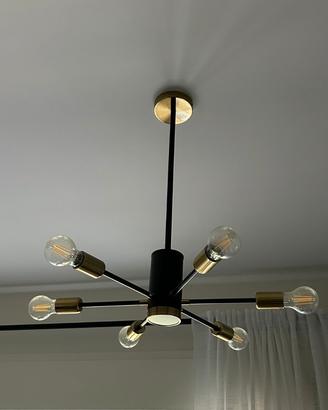 Lampadario industrial