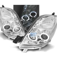 FARI TOYOTA YARIS 06-09 OCCHI ANGEL CCFL FONDO CRO