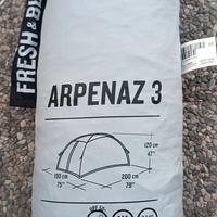 Tenda Quechua 3 persone 