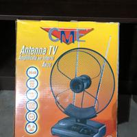 Antenna tv amplificata per interni