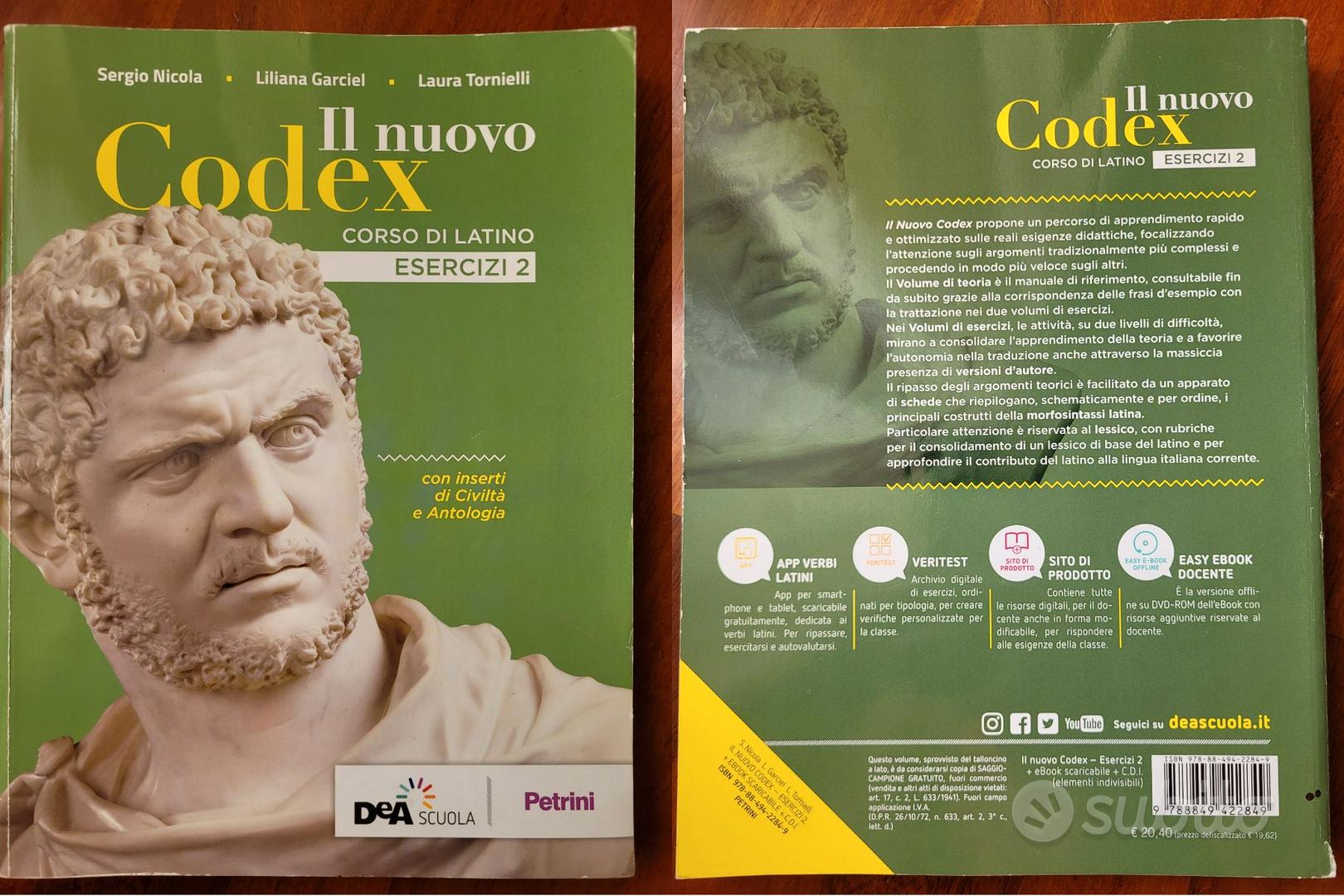 NUOVO CODEX ISBN 9788849422849 - Libri e Riviste In vendita a Padova