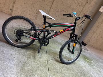 Bici bambino BOLT 20” ammortizzata con cambio
