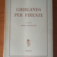 libro "Ghirlanda per Firenze'