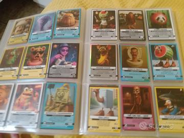 album con carte brainror e pokemon e  altro