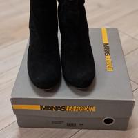 Stivaletto Lea Foscati in camoscio nero n. 39