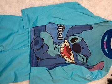 Pigiama bimbo Stitch a maniche lunghe