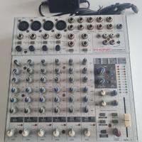 mixer phonic helix board 12 + microfono sony f-99t