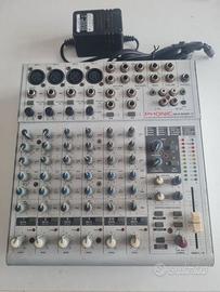 mixer phonic helix board 12 + microfono sony f-99t
