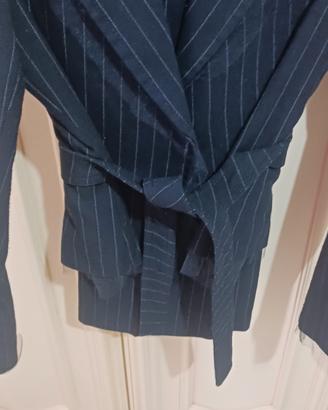 tailleur donna gessato