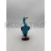 STATUETTA OCA GIAPPONESE 15 CM ANNI 50 AZZURRA