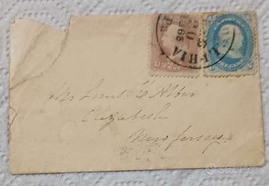  francobolli statunitensi 1860