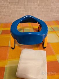 Vasino da viaggio/Riduttore wc NUOVO