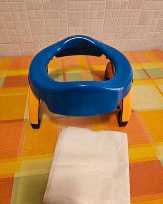 Vasino da viaggio/Riduttore wc NUOVO