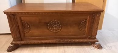 cassapanca in legno 