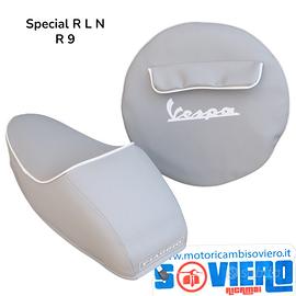 Sella Gobba e Copriruota Grigio Rigo Bianco Ruota 