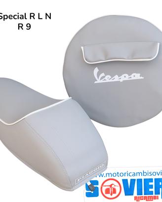 Sella Gobba e Copriruota Grigio Rigo Bianco Ruota 