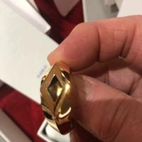 Anello unisex bagno oro Burberry