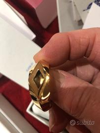 Anello unisex bagno oro Burberry