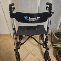 Deambulatore roller pieghevole