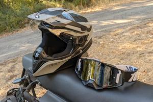 Casco Airoh Commander L - Maschera 100% Armega 