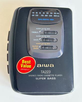 Aiwa HS-TA223 Stereo Radio Cassette Player