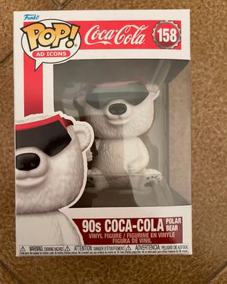 Funko Pop Ad Icons Coca Cola 90s Polar Bear 158