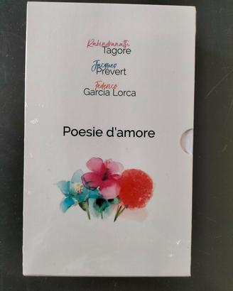 Tagore Prevert Lorca Poesie d'amore cofanetto 