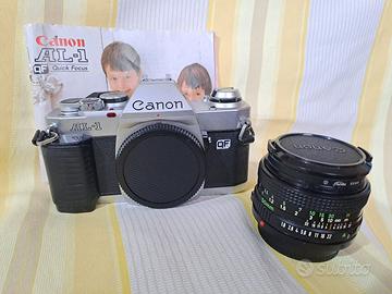 Fotocamera Canon AL-1 QF Silver e obiettivo 50mm