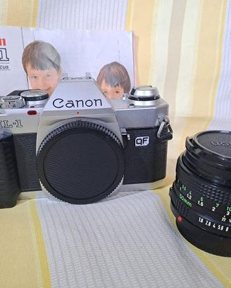 Fotocamera Canon AL-1 QF Silver e obiettivo 50mm