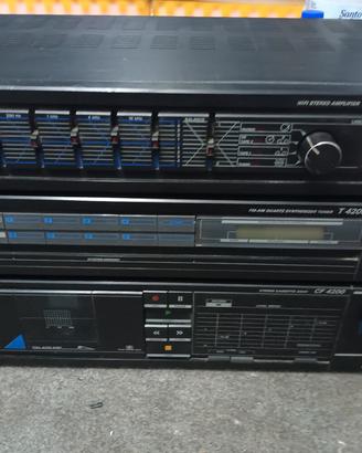 impianto hifi GRUNDIG anni 80