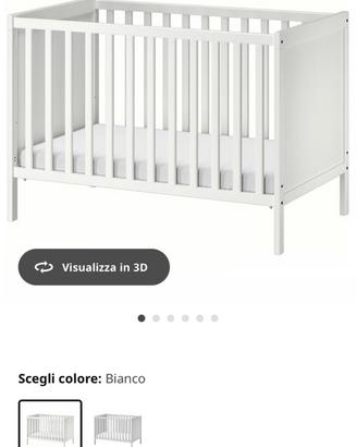 Lettino bambini con sbarre ikea