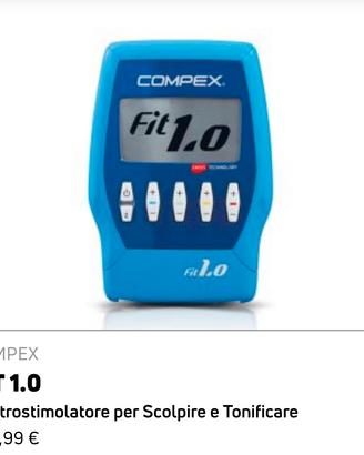 Elettrostimolatore Compex fit 1.0