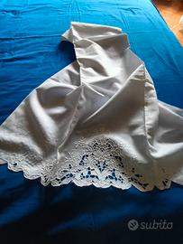 set 3 asciugamani/tendine Puro lino anni 60.Nuovi.