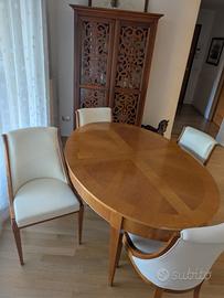 tavolo Morelato allungabile con sedie