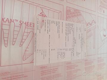 N. 4 pannelli in policarbonato alveolare da 2cm 